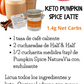 Pumpkin Spice Keto (con endulzante) - 30g