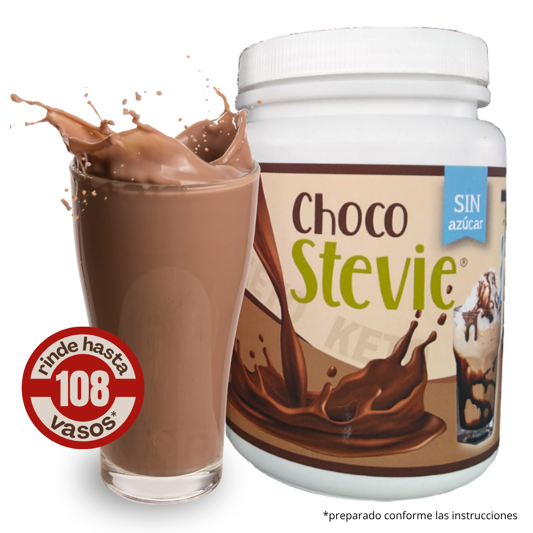 ChocoStevie - Polvo para preparar bebida de Chocolate sin azúcar