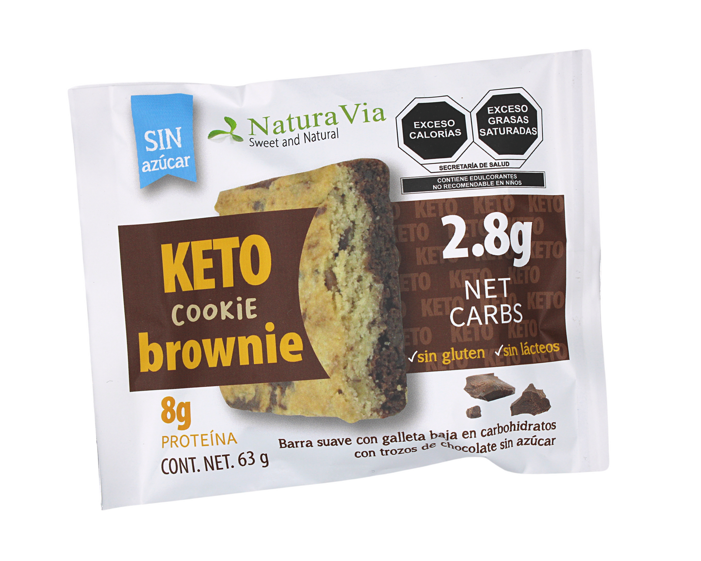 Cookie Brownie Keto Nueva Presentación