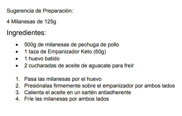 Empanizador Keto