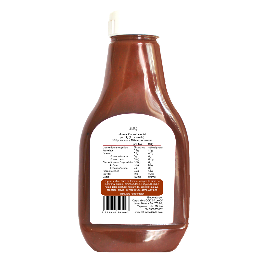 Salsa BBQ Keto - Sin azúcar 250ml