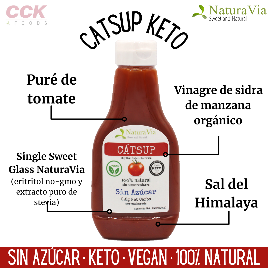 Cátsup Keto - Sin azúcar