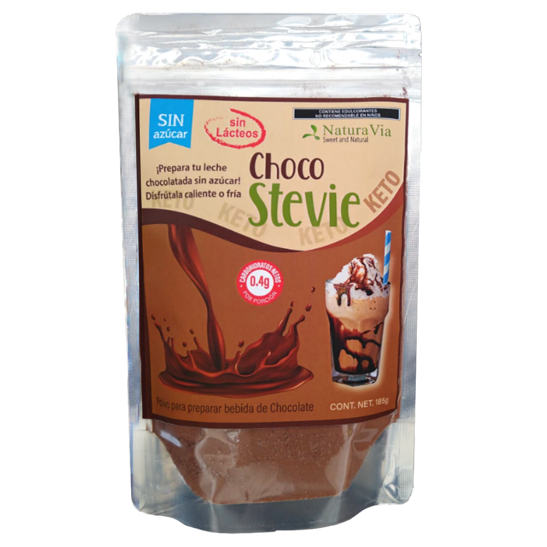 ChocoStevie - Polvo para preparar bebida de Chocolate sin azúcar