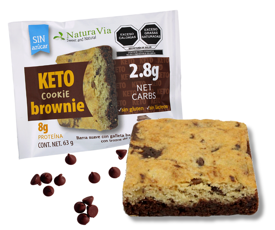 Cookie Brownie Keto Nueva Presentación