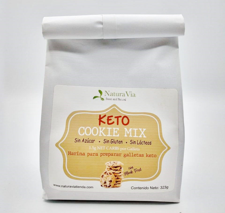 Keto Cookie Mix - Harina para preparar galletas con chispas keto