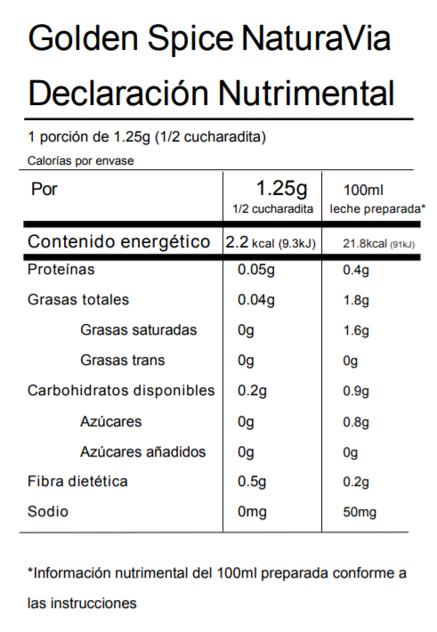 Golden Spice Sugar-Free