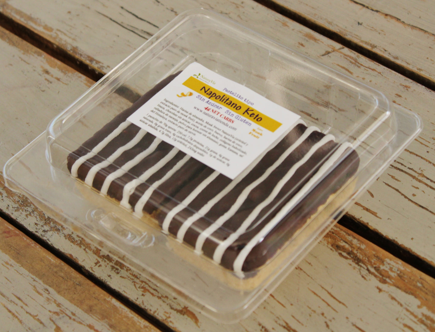 Napolitano keto (disponible con envío express, requieren refrigeración)