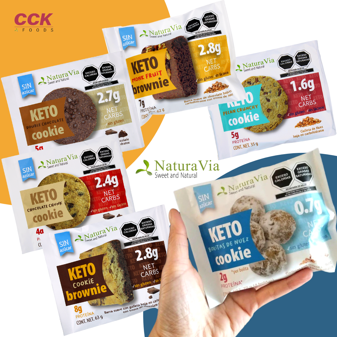 Sampler de Galletas Keto (sin azúcar, gluten-free)