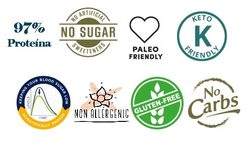 Colágeno Hidrolizado Puro - 97% Proteína, Cero Carbs