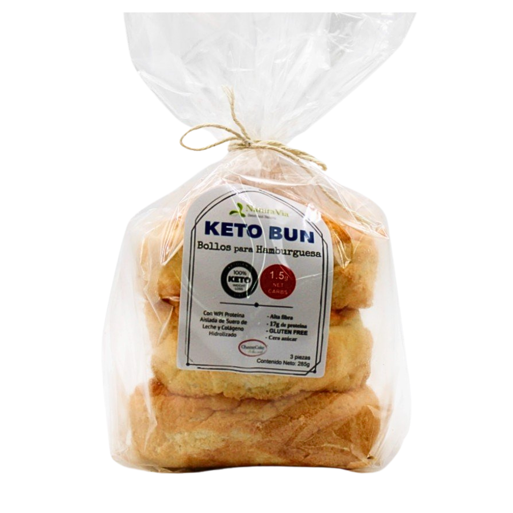 Keto Bun para Hamburguesa (ENVIO SOLO EXPRESS CIERTOS CP)