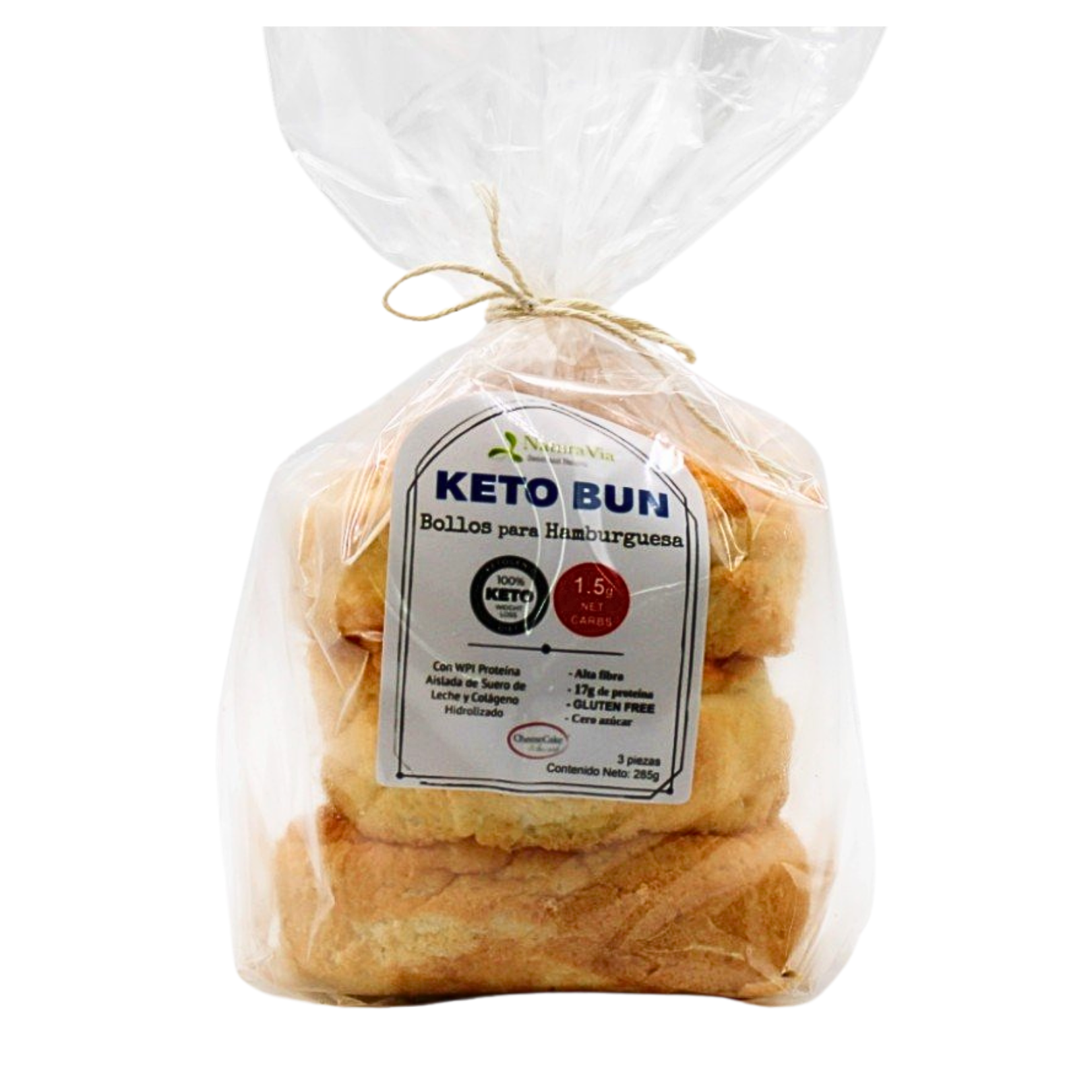 Keto Bun para Hamburguesa (ENVIO SOLO EXPRESS CIERTOS CP)