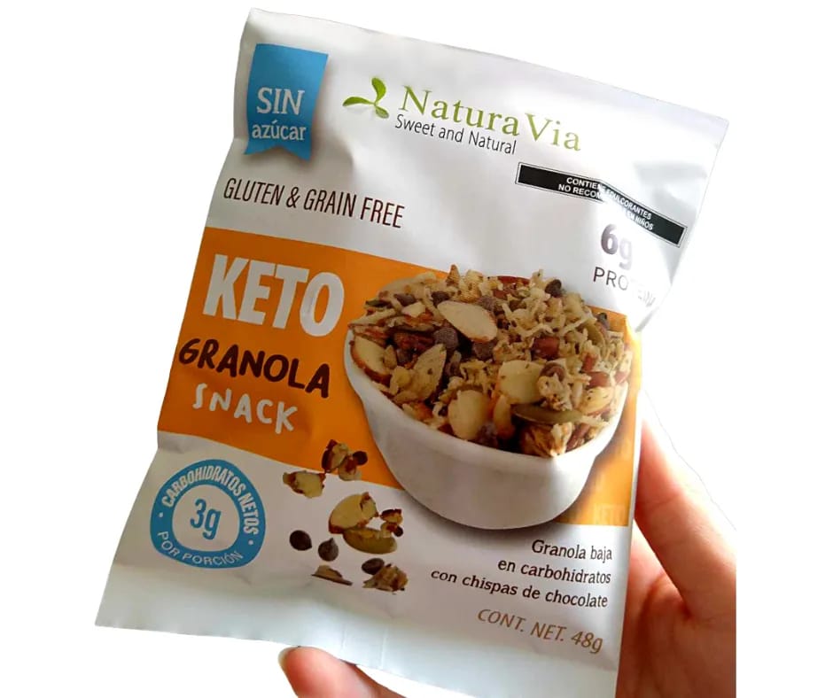¡Nuevo! Keto Granola Snack