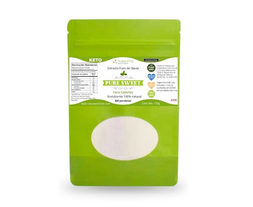 Pure Sweet - Extracto puro de Stevia para bebidas