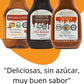Sweet Trio Keto: Jarabe de Monk F Maple + Jarabe de Chocolate + Dulce de Leche Cajeta