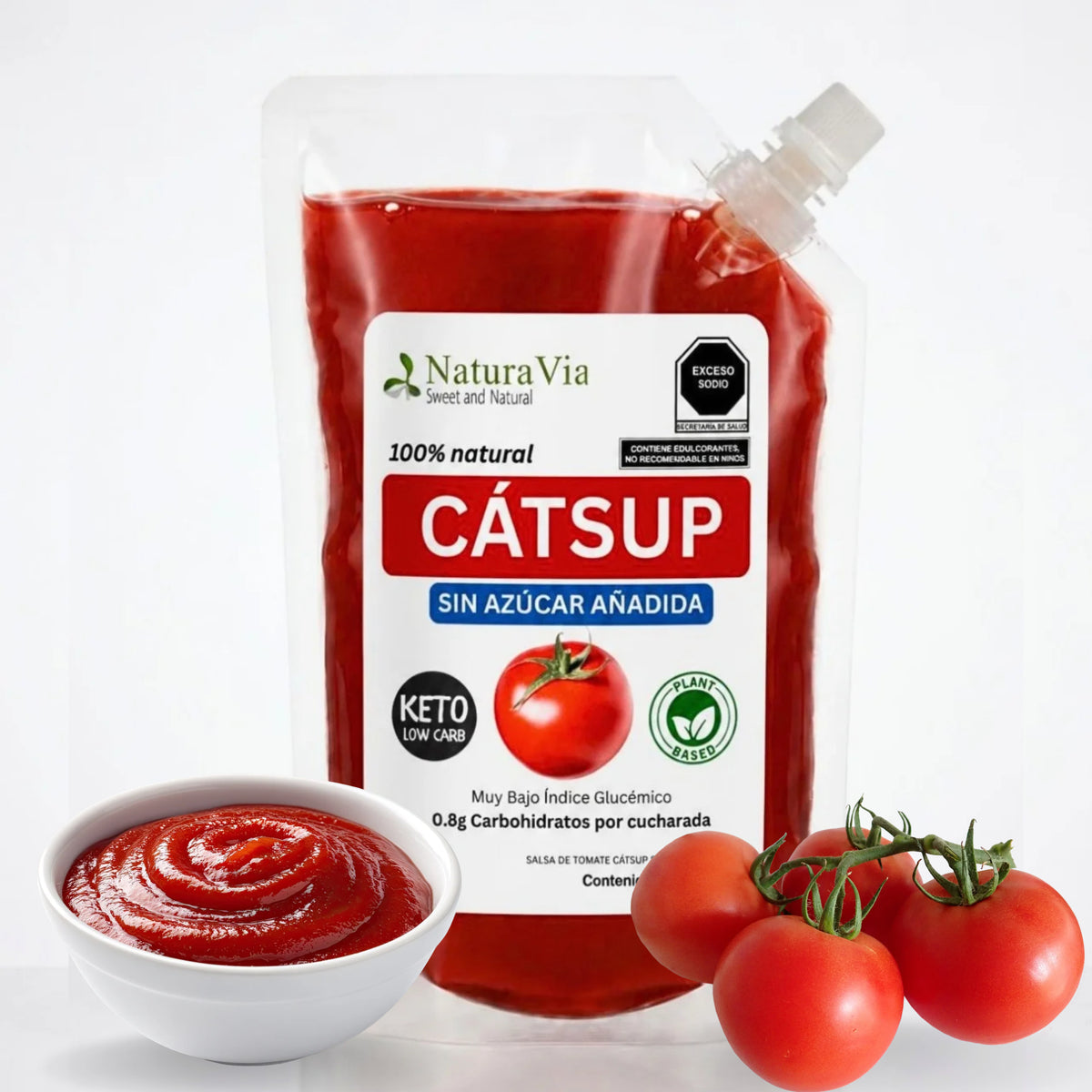 Cátsup Keto - Sin azúcar