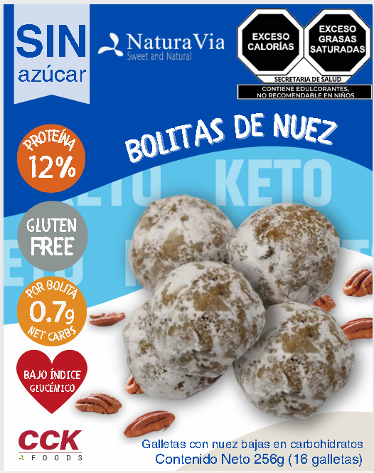Bolitas de Nuez Keto Nueva Presentación