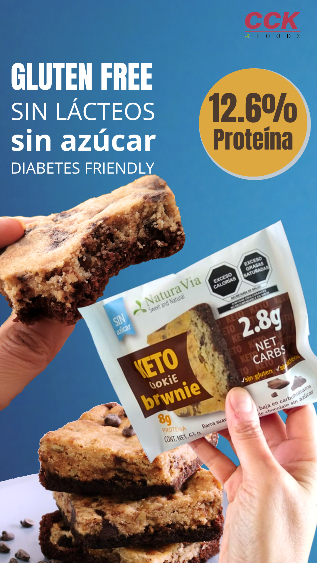 Cookie Brownie Keto Nueva Presentación