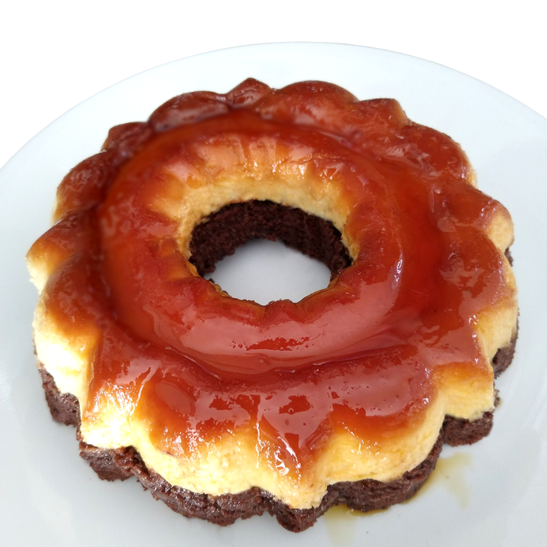 Receta Choco Flan Keto en PDF