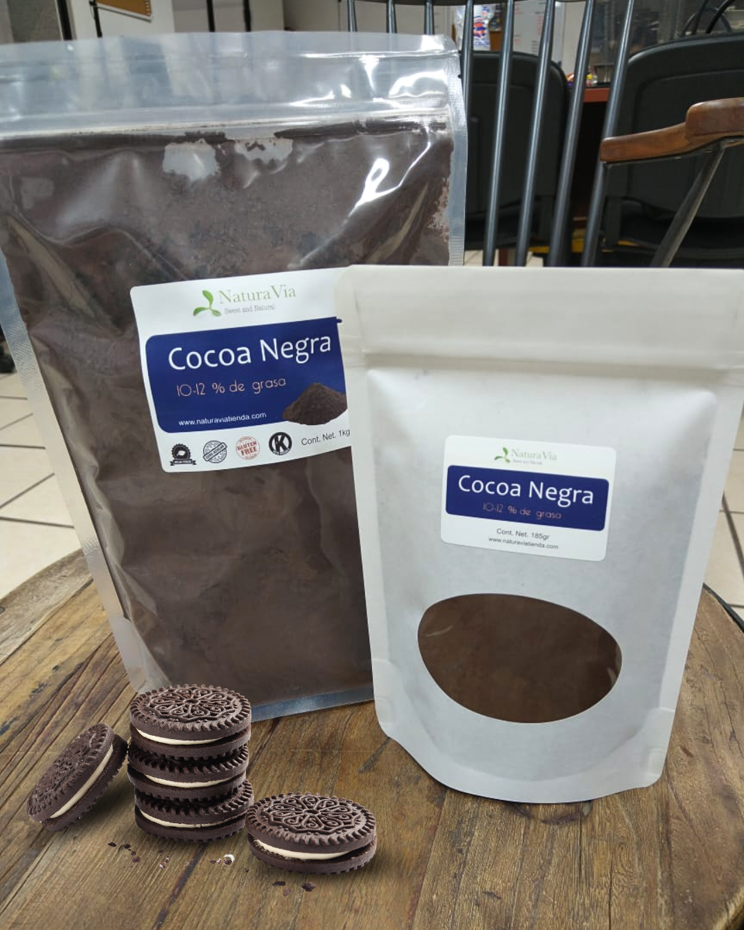Cocoa Negra en Polvo
