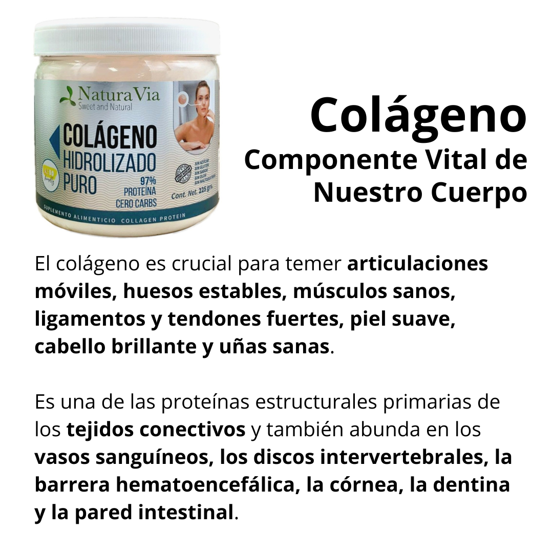 Colágeno Hidrolizado Puro - 97% Proteína, Cero Carbs