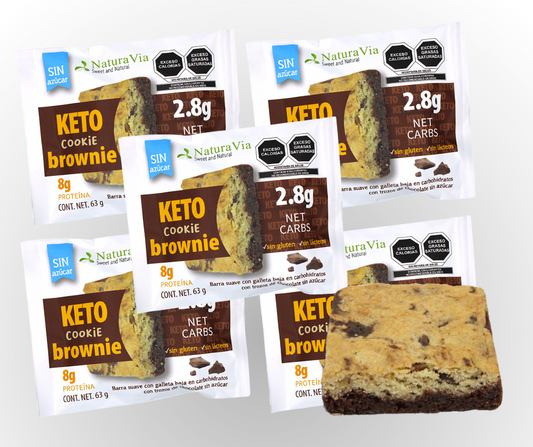 Paquete 5 Cookie Brownies 62g c/u