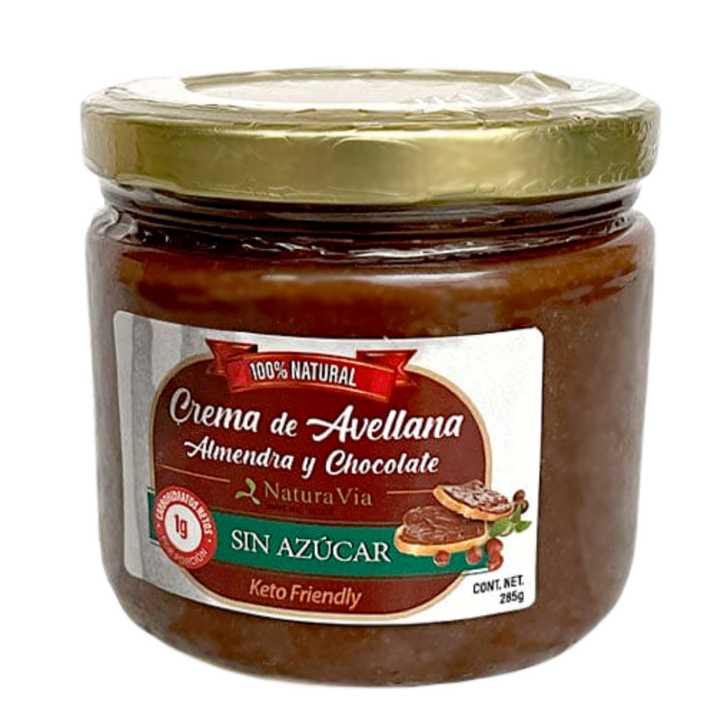 Crema de Avellana con Chocolate tipo "Nutella" KETO 285g