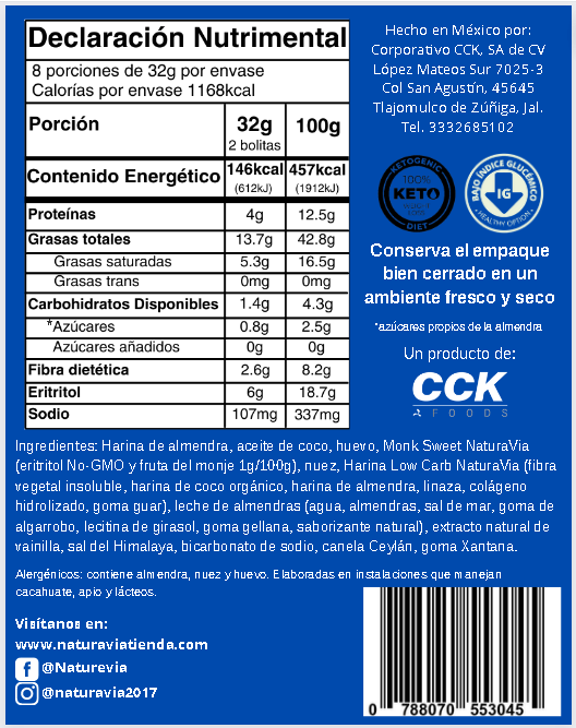 Bolitas de Nuez Keto Nueva Presentación