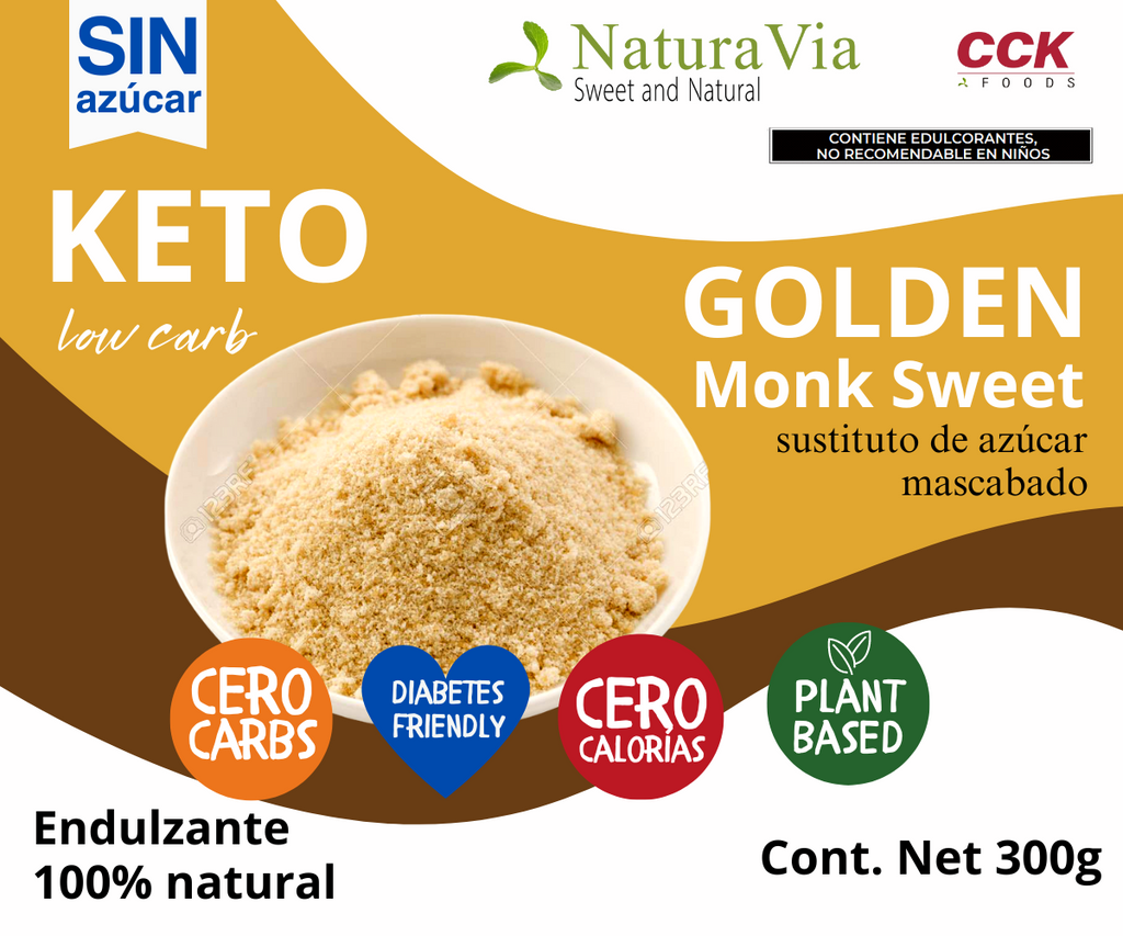 Golden Monk- sustituto mascabado keto