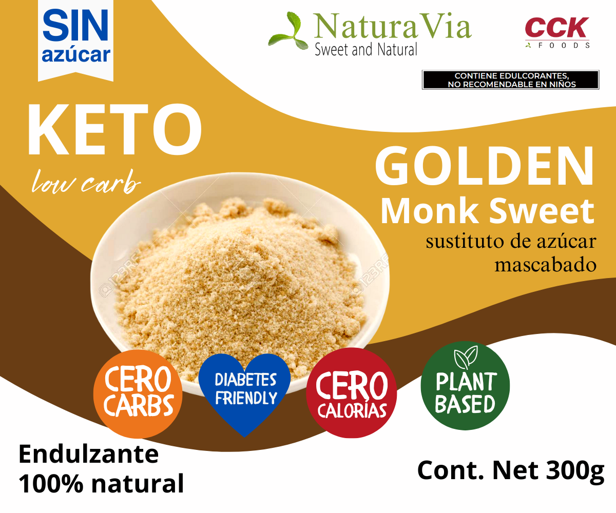 Golden Monk- sustituto mascabado keto