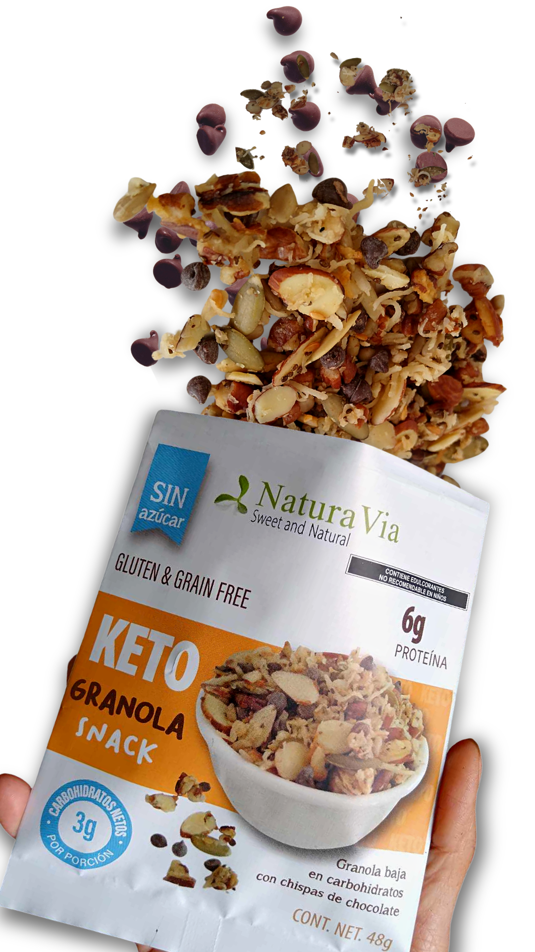 ¡Nuevo! Keto Granola Snack