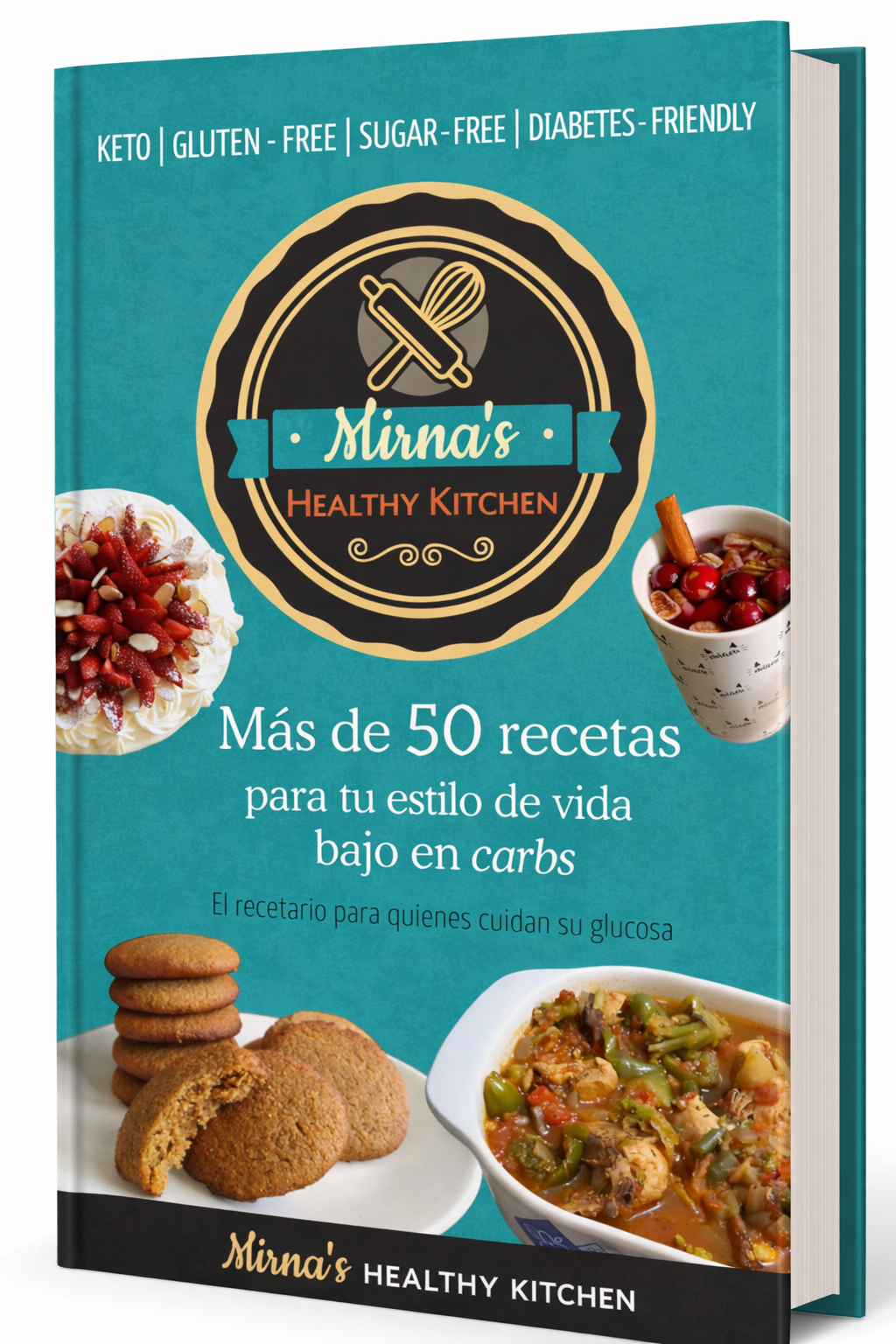 Libro PDF: Más de 50 recetas para tu estilo de vida bajo en carbs