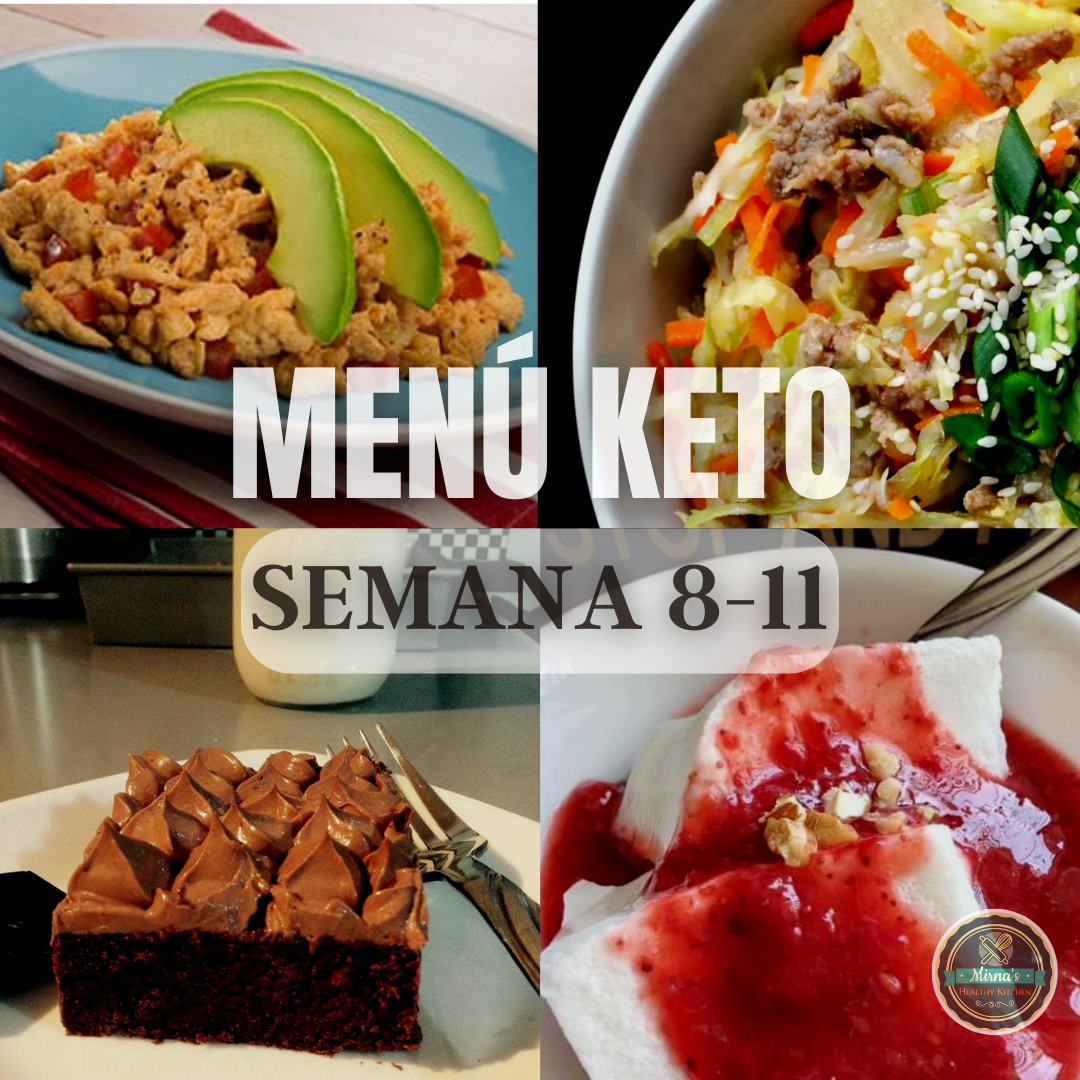 Menú Keto Semana 8-11 PDF