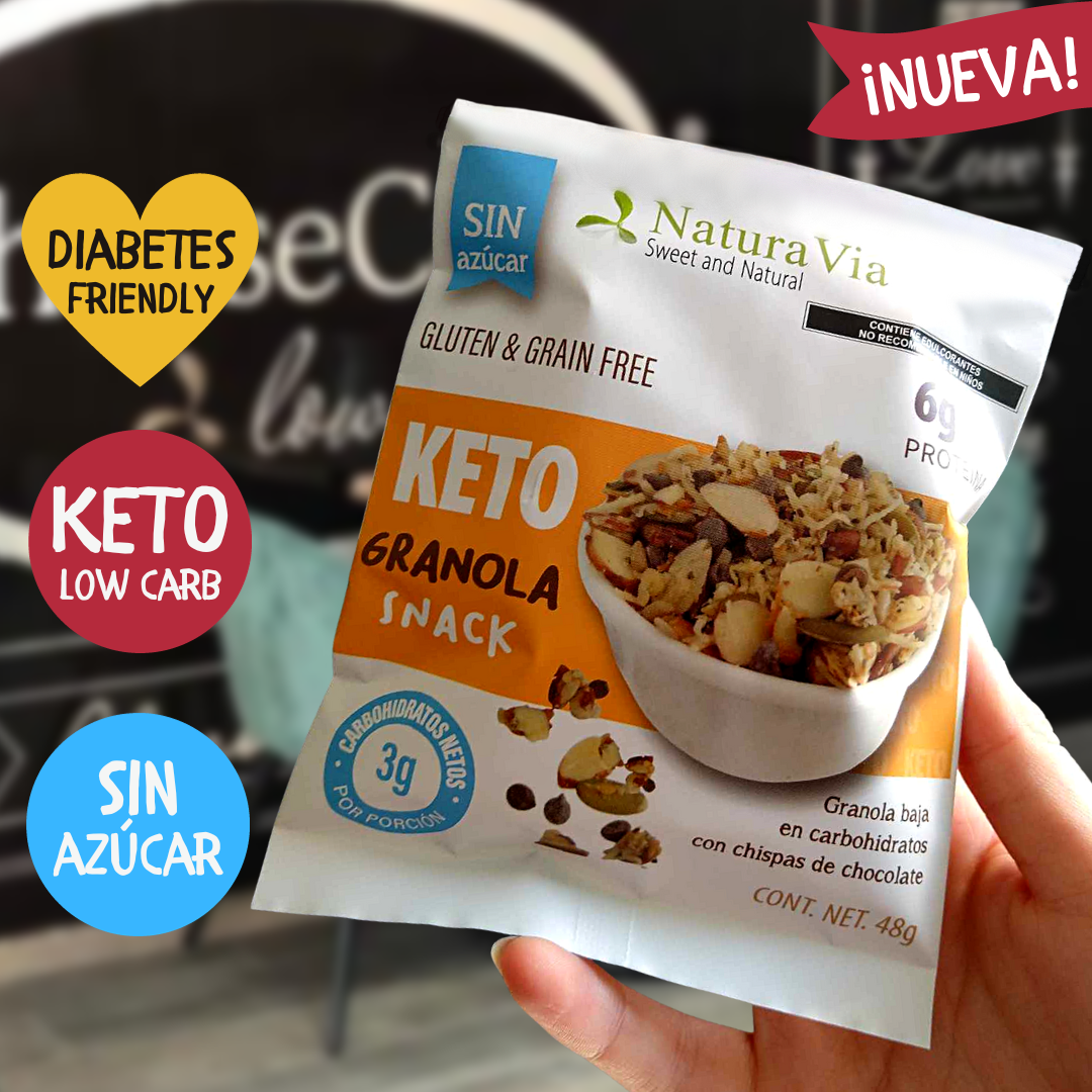 ¡Nuevo! Keto Granola Snack
