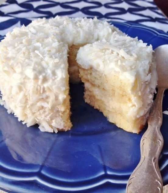 Receta Pastel Keto de Coco en PDF