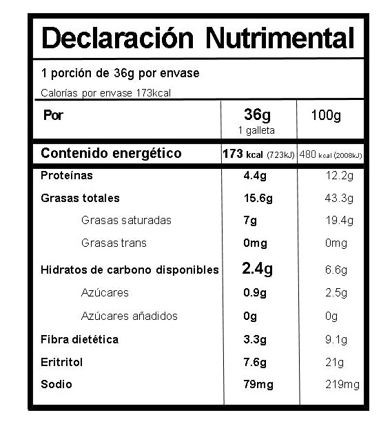 Chocolate Chunks Cookie Keto Nueva Presentación