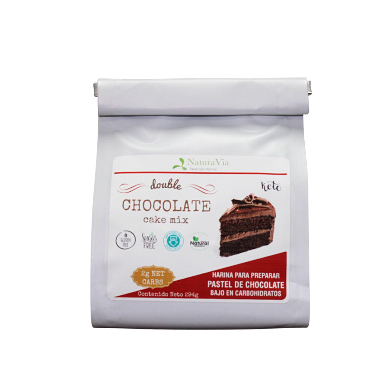 Keto Chocolate Cake Mix - Harina para preparar pastel de chocolate