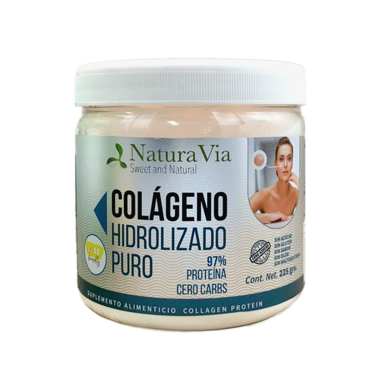 Colágeno Hidrolizado Puro - 97% Proteína, Cero Carbs