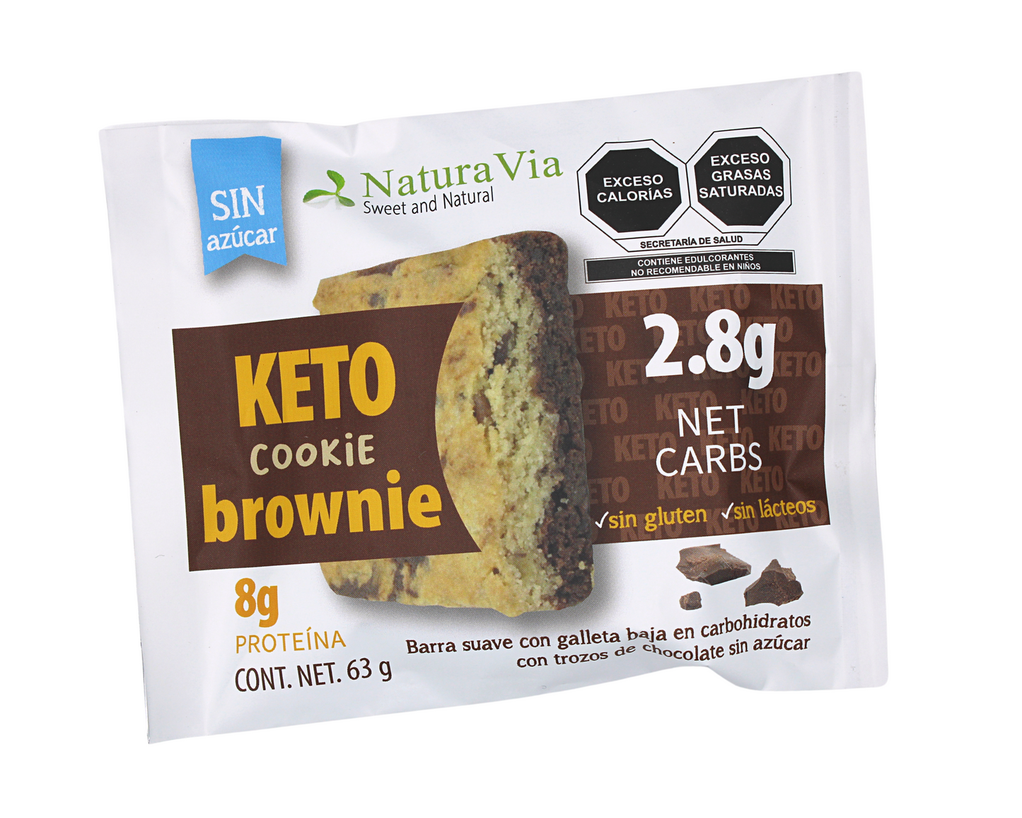 Pack of 12 Keto Cookies and 6 Brownies