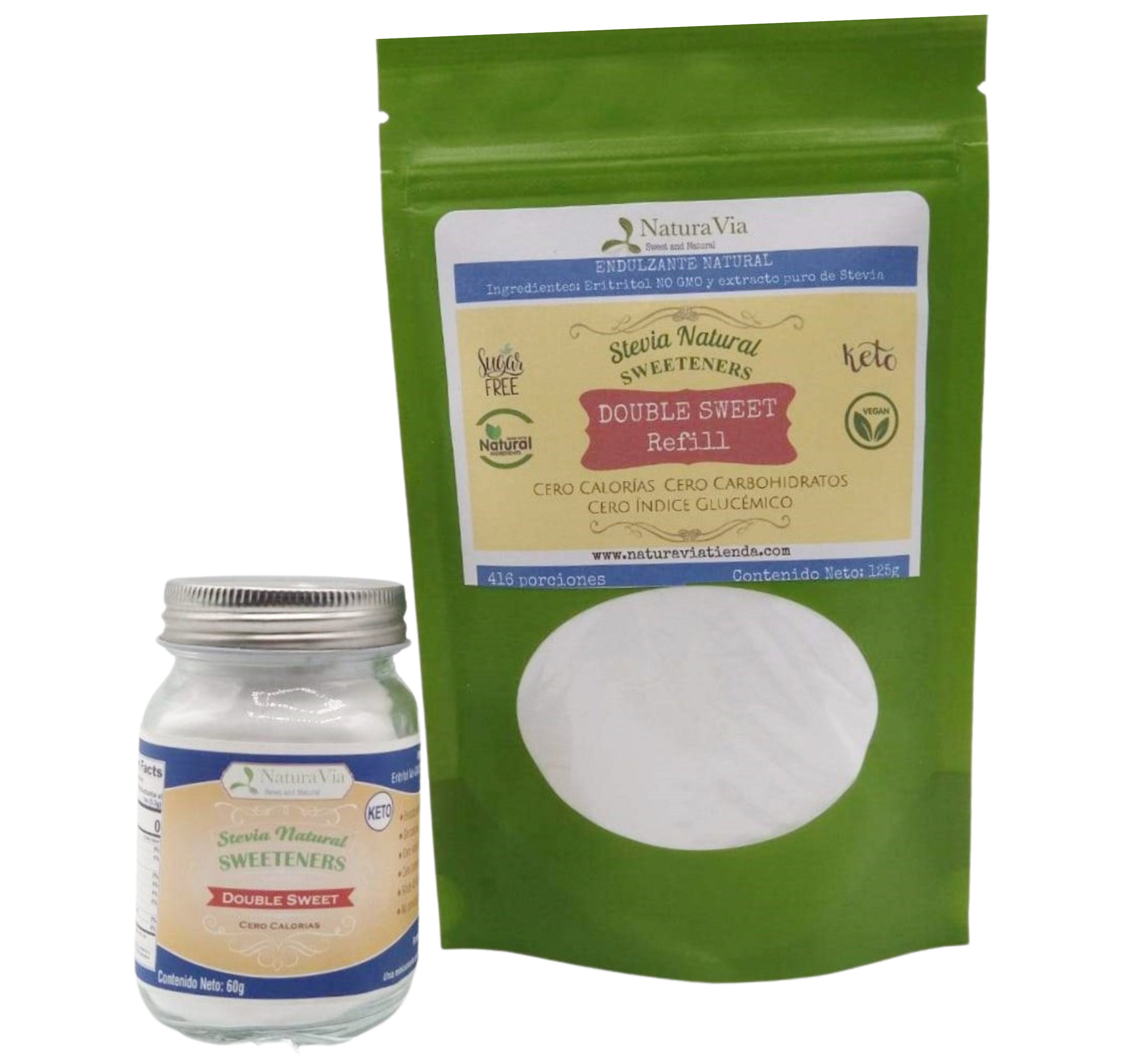 Double Sweet Stevia - Endulzante para Bebidas
