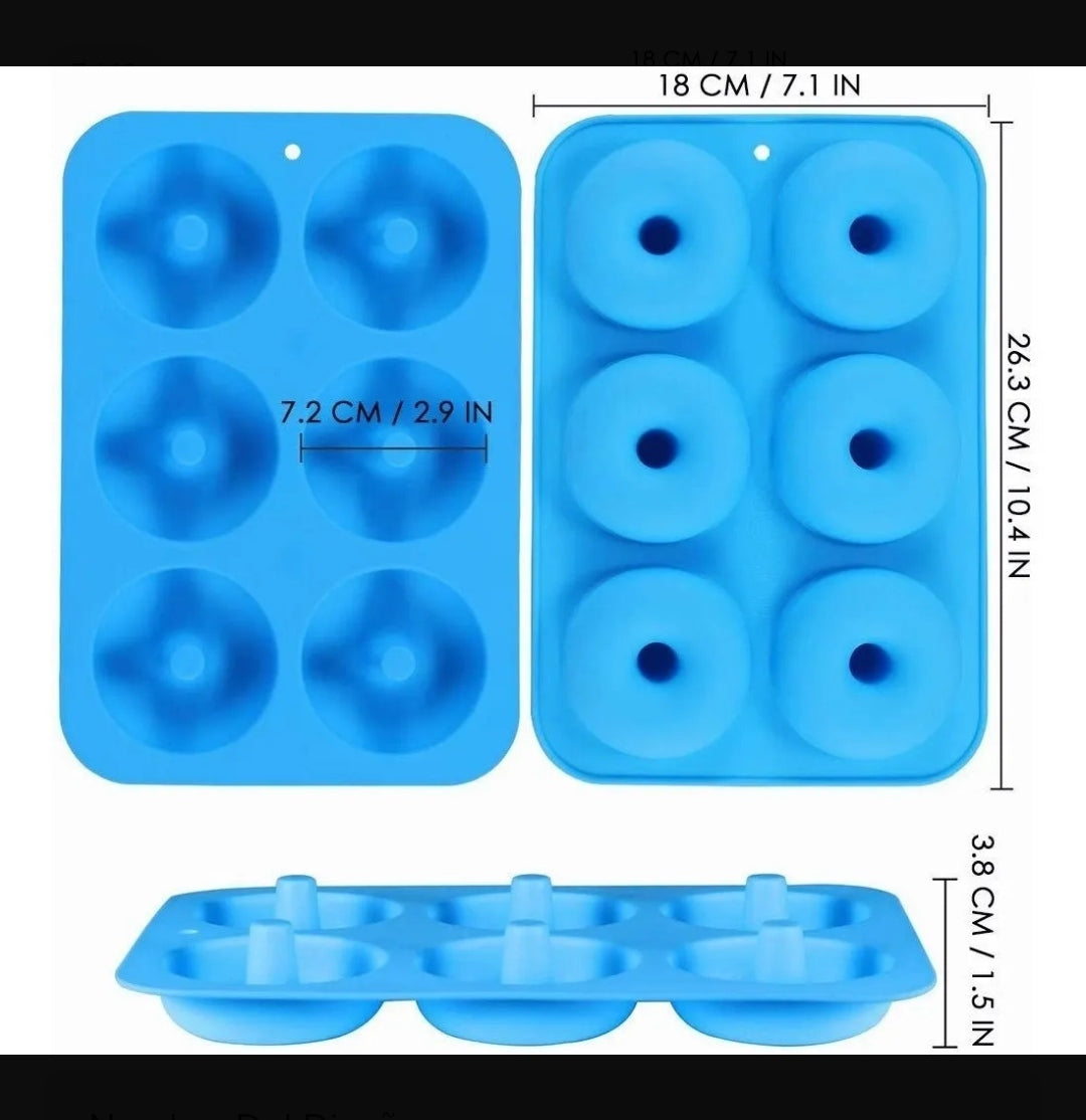 Molde de Silicon para Donas - 1 pieza