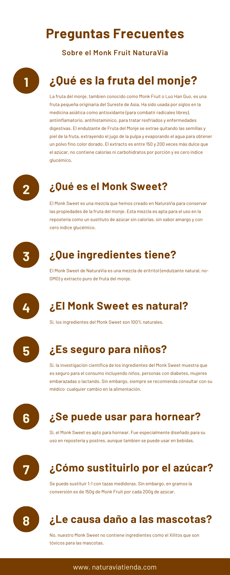 Monk Sweet Granular - Endulzante de Fruta del Monje