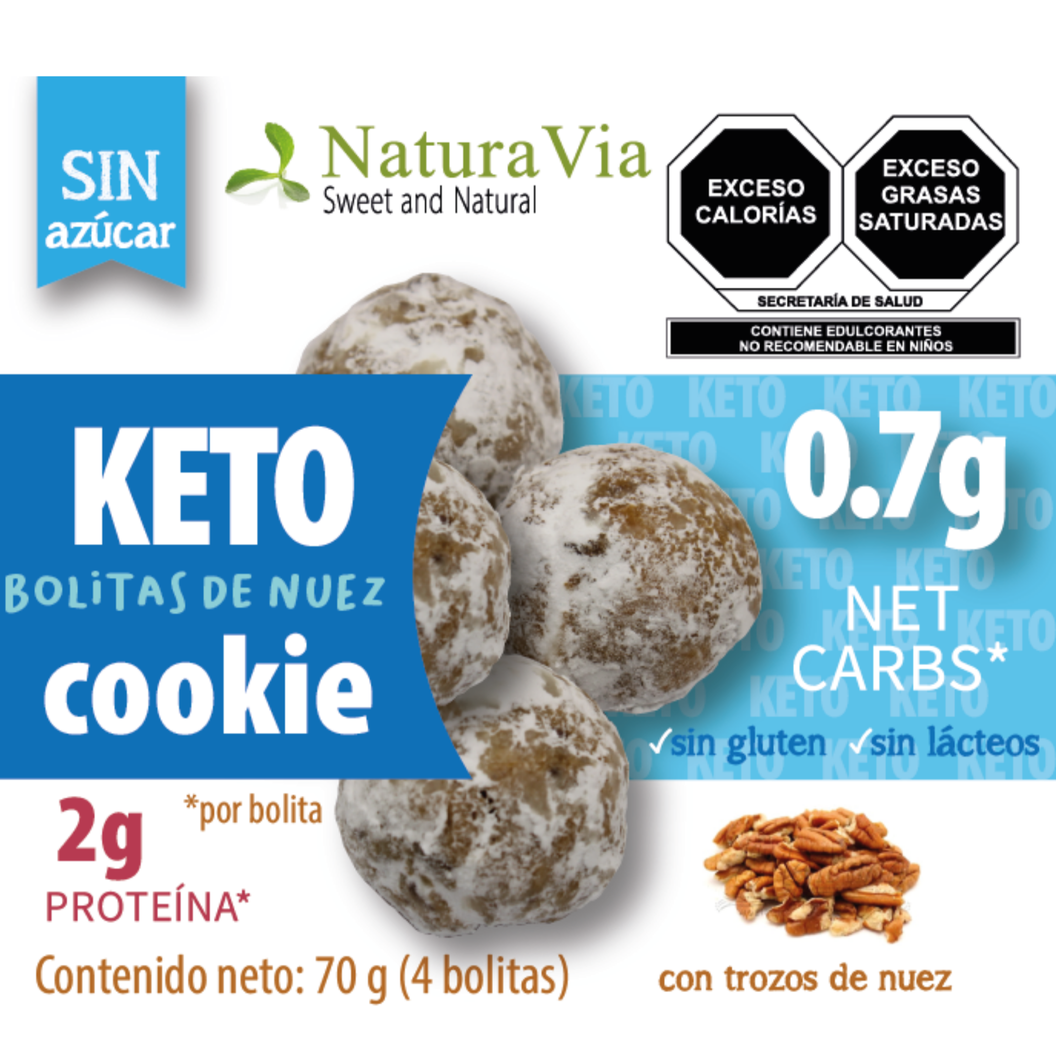 Bolitas de Nuez Keto Nueva Presentación