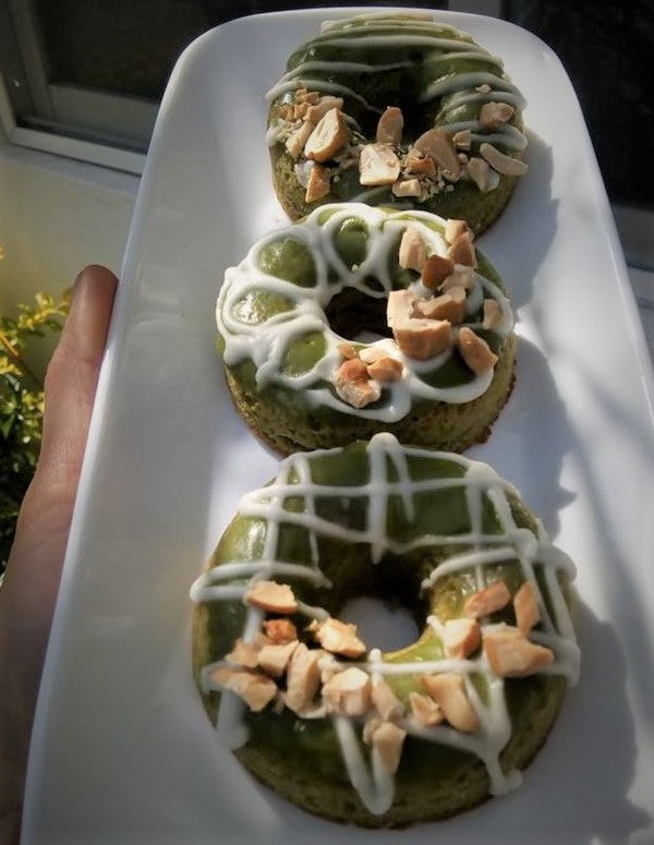 Receta Donas Matcha Keto/Low Carb