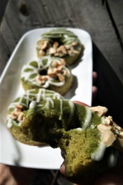 Receta Donas Matcha Low Carb