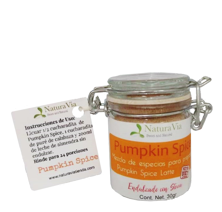 Pumpkin Spice Keto (con endulzante) - 30g