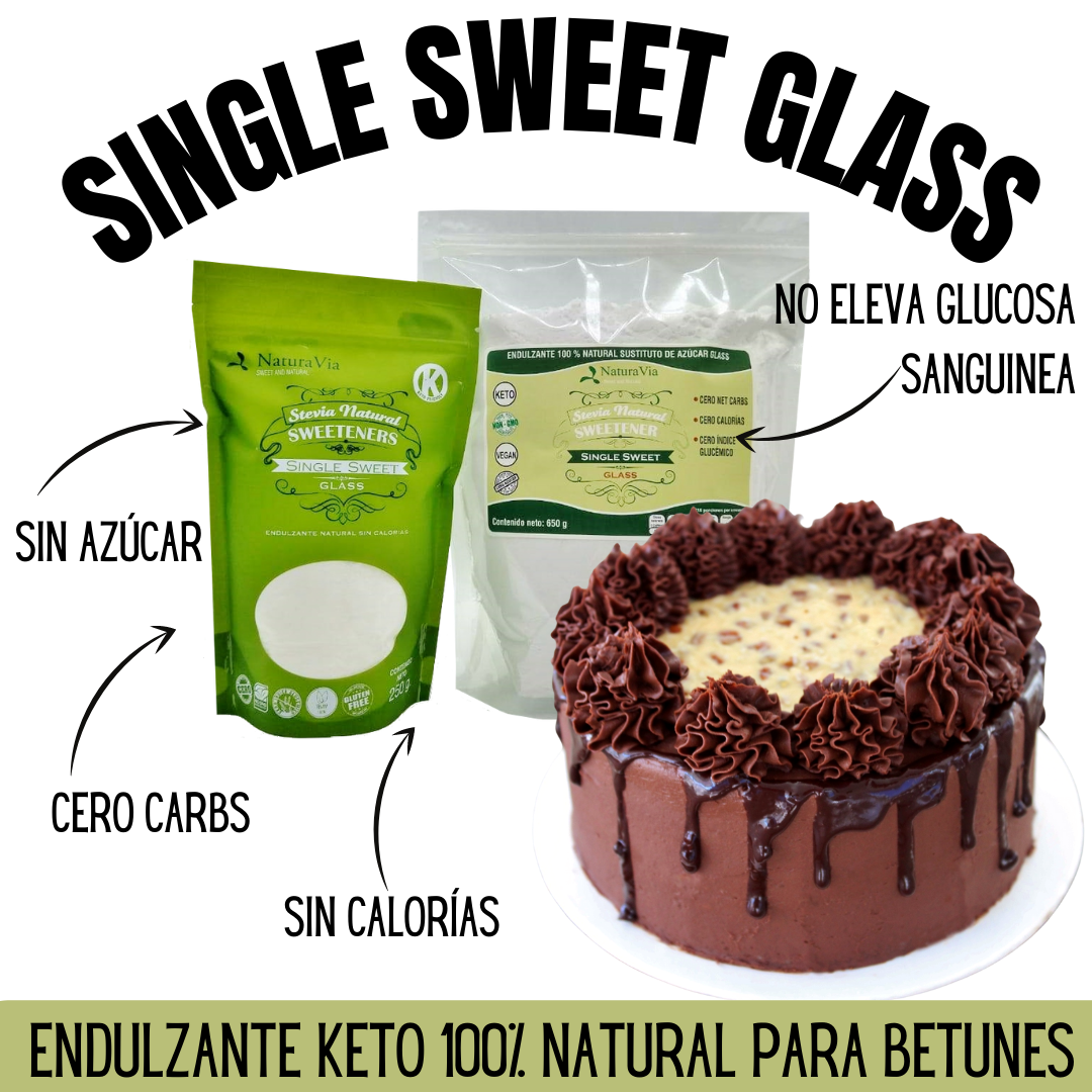Single Sweet Glass - Endulzante para Chocolates y Repostería
