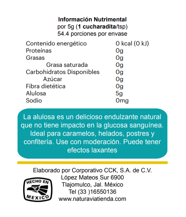 Jarabe de Alulosa
