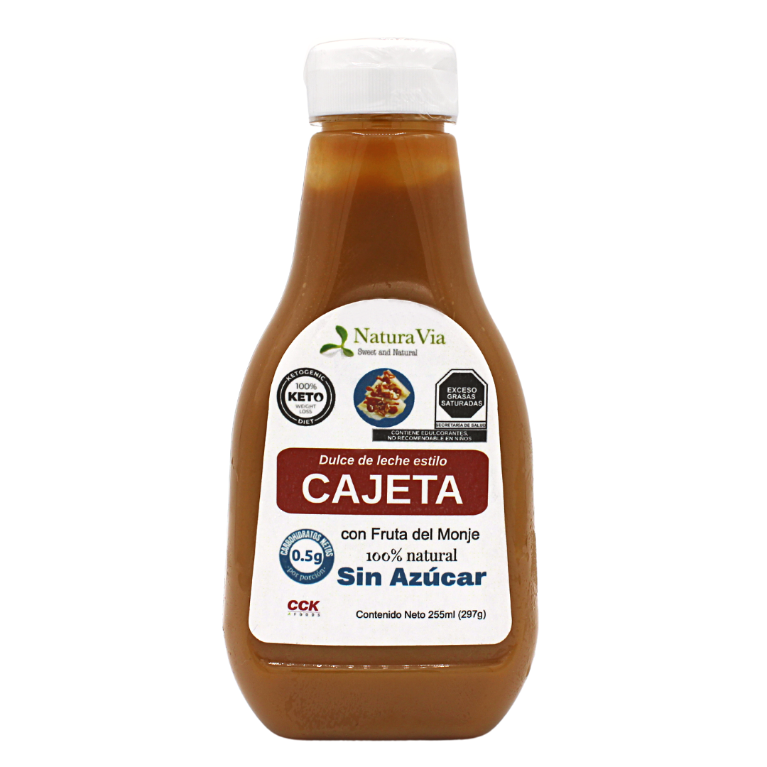 Dulce de Leche Keto estilo Cajeta -Sin azúcar