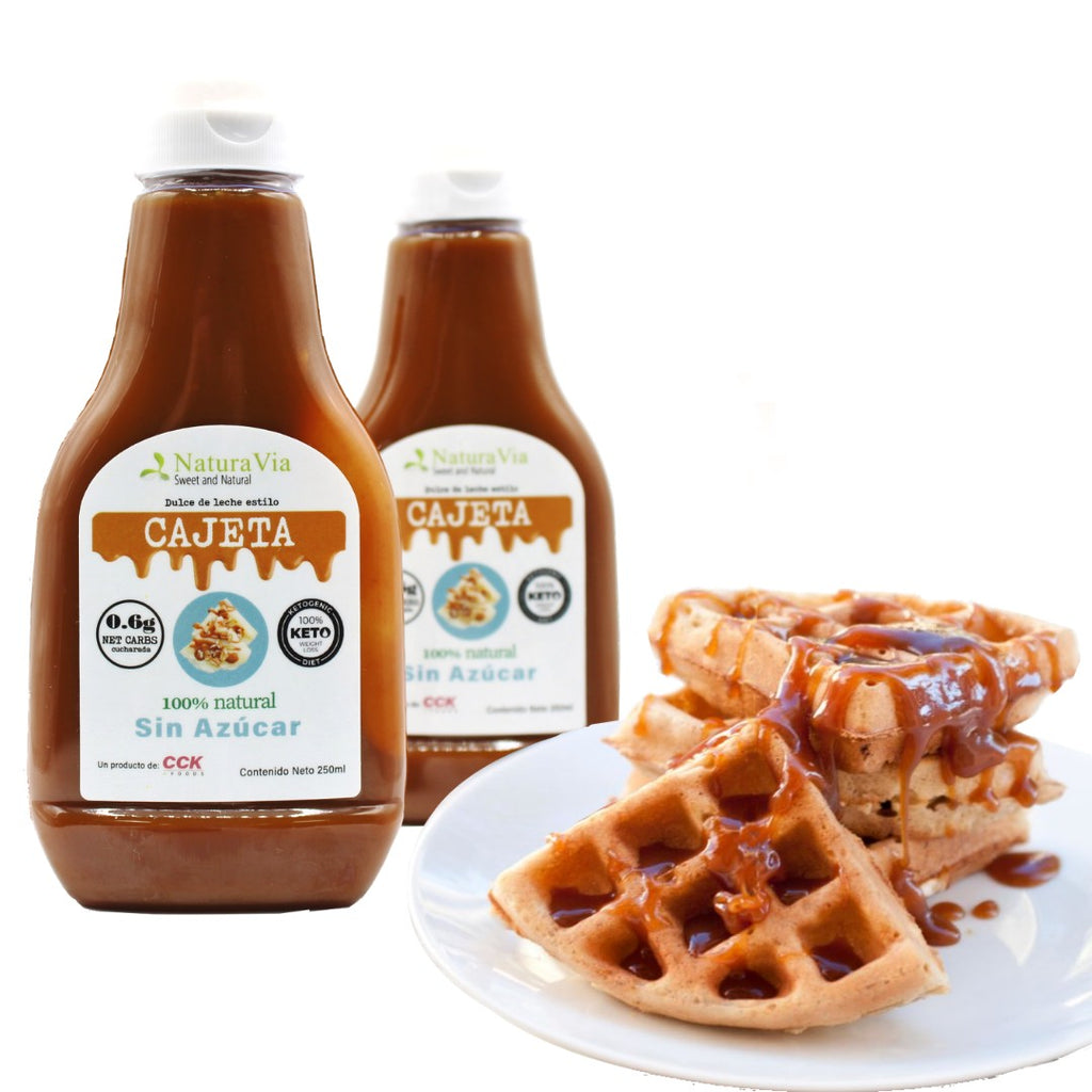 Dulce de Leche Keto estilo Cajeta -Sin azúcar