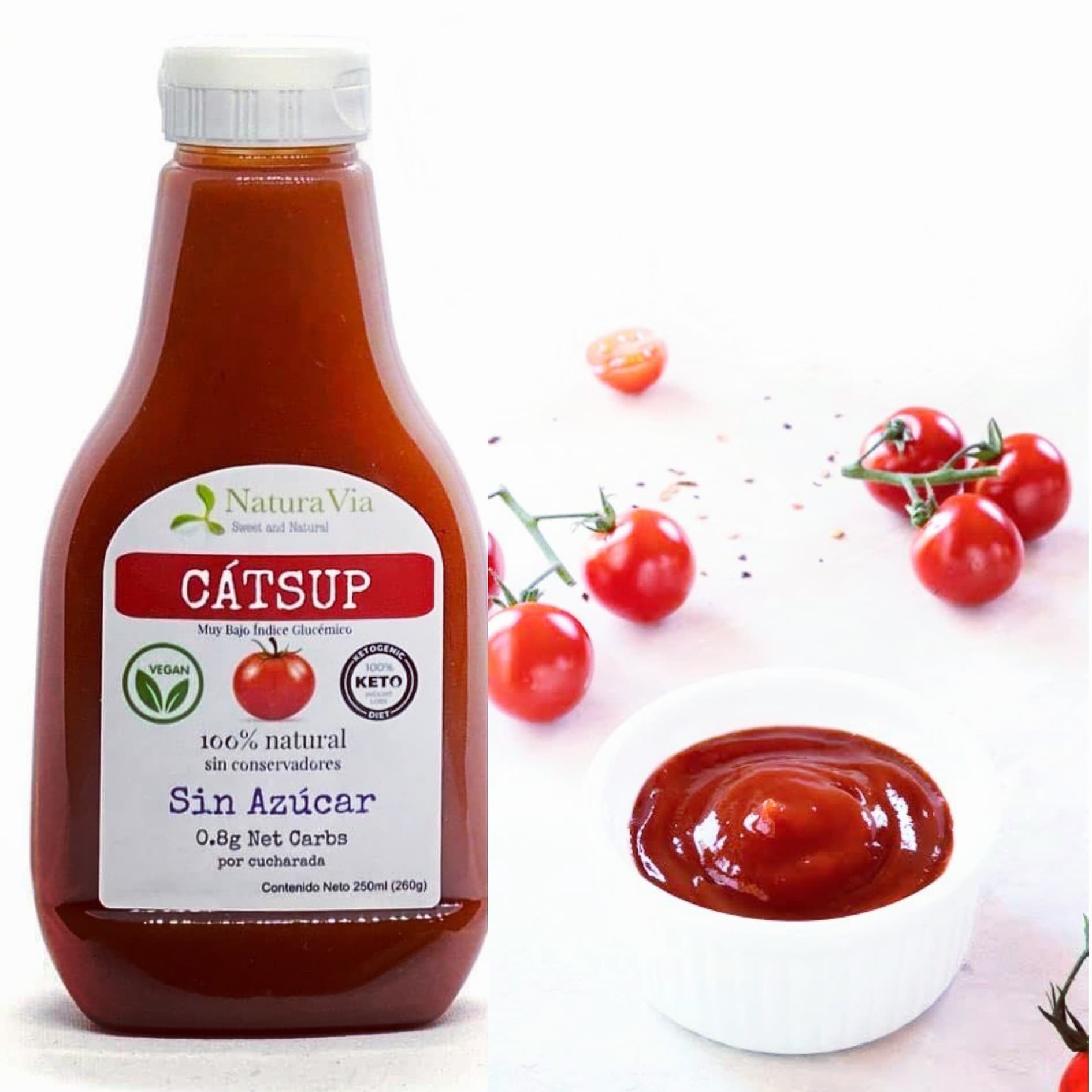 Cátsup Keto - Sin azúcar
